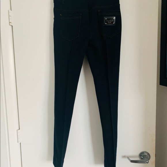Dolce & Gabbana black wool skinny  trousers sz 42 - Picture 4 of 8